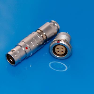 China audio & 4B Series Video Hot Selling FGG.4B.304.CLAD15 and EGG.4B.304.CLL Circular Metal Plug Push Pull Connector for sale