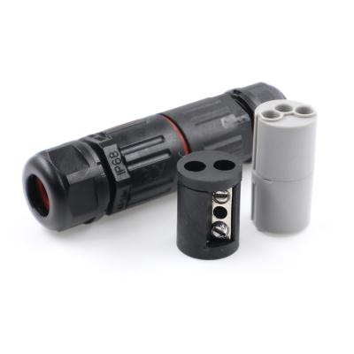 China Mini Waterproof Power 2P 3P IP68 Connector for sale