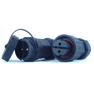 China High Current Power 12v Male And Female DC IP67 Waterproof Power Connector for sale