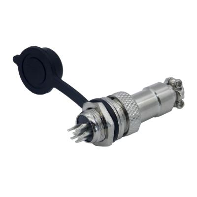 China GX12 5 pin 4pin automotive cable connector for sale