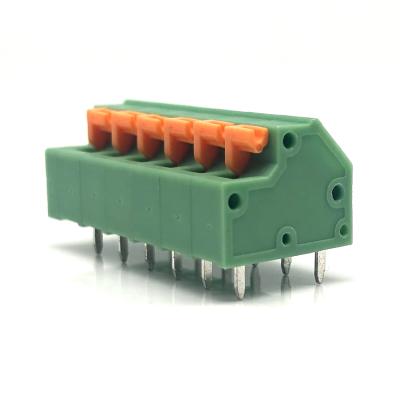 China PA66 UL94-V0 237-5.08/7.62/10.16mm Quick Plug PCB Terminal Connector Screwless for sale