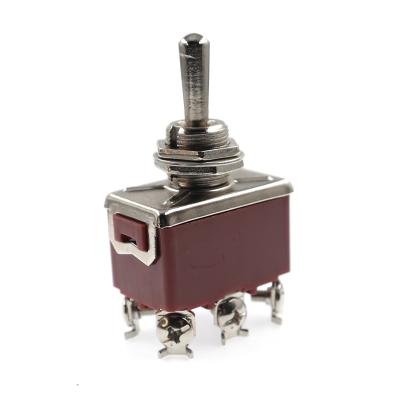 China 3 amp inverter copper alloy spring return dpdt spst 220v for sale