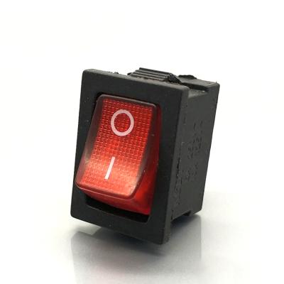 China Nylon66 kcd7 t125 Heat Resistant Led Electric Rocker Switch for sale