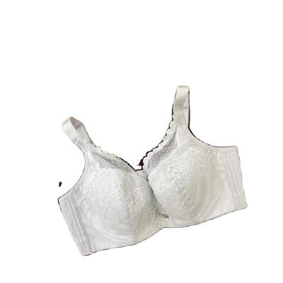 China 2021 new big chest fashion lace anti sag bra small breast bra QUICK DRY thin breathable adjustable closure for sale