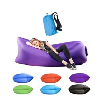 China Extended Sofa Lazy Bag Camping Hammock Four Seasons Outdoor Foldable Inflatable Air Bed Ultralight Sofa for sale