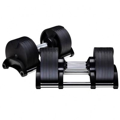 China Non-slip Adjustable Dumbbell Men's Home Fitness Equipment Can Quickly Adjust Dumbbell Automatic Smart Set for sale