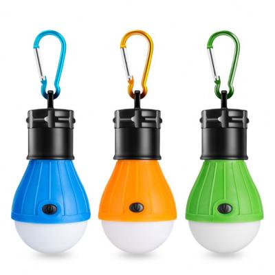 China Portable Tent Lamp Emergency Carabiner Light Bulb Emergency Light Hanging Outdoor Lantern Height Increasing Energy Saving Lamp for sale