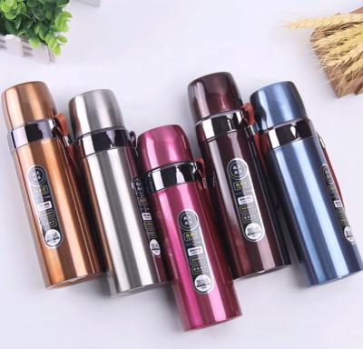 China PORTABLE Wholesale Bullet Stainless Steel Vacuum Flask Portable Custom Logo And Color With Hand Rope for sale