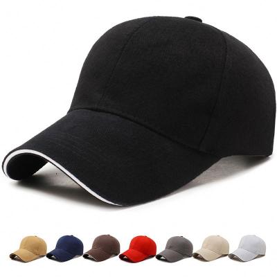 China New Fashion Embroidery/Custom Logo Decoration Fashion Adjustable Letter Baseball Hat Adult Hip Hop Hat Solid Color Unisex Tide for sale