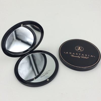 China Magnet Switch Private Label Makeup Mirror Pocket Non-Specific Foldable Plastic Mirror for sale