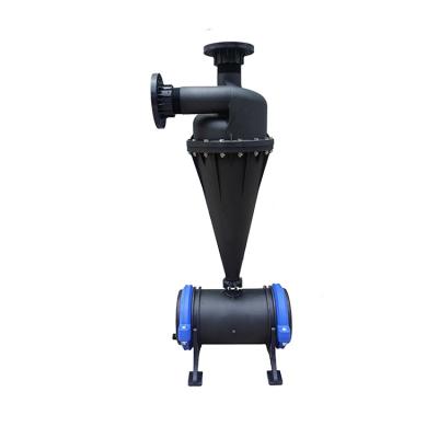 China Agriculture Irrigation Running Fast Boat Cyclone Sand Filter Plastic Hydraulic Industrial Sand Filter for sale