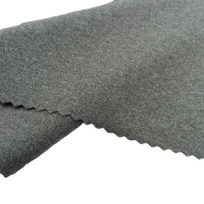 China 2021 New Stretch Style Heather Color 220gsm Elastane Polyamide Lycra 4 Way Stretch Coupling Fabric Gray Spandex/Nylon1 for sale