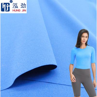 China Single Nylon Stretch Lycra Fabric Wholesale 4 Way Stretch Lycra Jersey Sports Fabric for sale