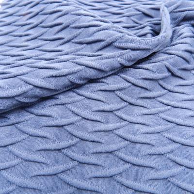 China Anti Pill In Stock Fabrics Wholesale Blue Organic Yarn Dyed Canvas Fabric Stretch Crepe Fabric for sale