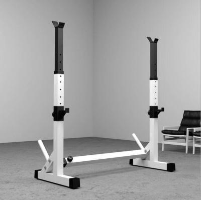 China New Technique Barbell Technique Dip Rack Durable Adjustable Multifunction Squat Barbell Rack Fitness Bench Press Free Stands for sale