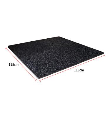 China EPDM Anti-Slip Rubber Gymnasium Rubber Flooring Rolls Tiles Sports Equipments Rubber Mat for sale