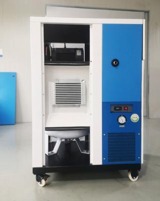 China High efficiency all in one oil free scroll air compressor with cold air dryer and air storage tank for sale