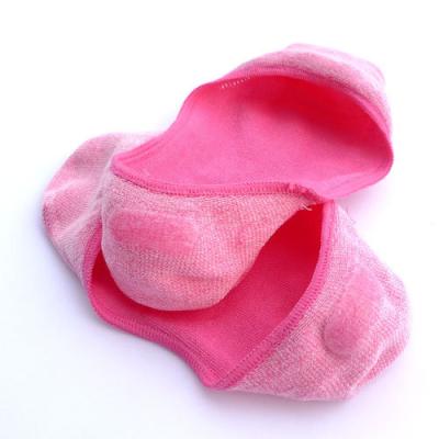 China Wholesale Custom Sustainable Cotton Thin Ladies Summer Invisible Low Cut Socks With Non Slip for sale