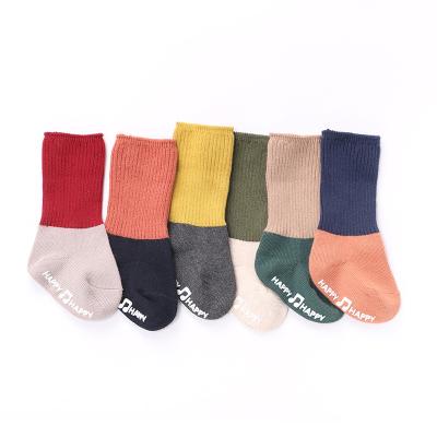 China Wholesale Fashion Viable Winter Running Cotton Infant Newborn Infant Baby Warm Combed Socks for sale