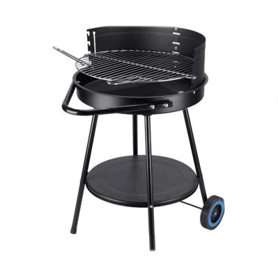 China Easily Cleaned 2022 48cm 22 Inch Large Outdoor Mini Barbecue Oven Portable Folding BBQ Grill for sale