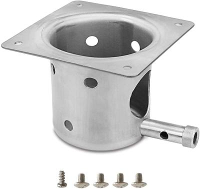 China Easily Cleaned 304 Stainless Steel Fire Burn Pot Replacement Parts For Traeger And Most Pit Boss Parts Replacement Pellet Grill Burner for sale