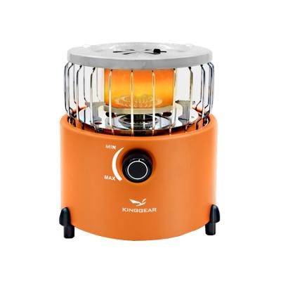 China Factory Price Outdoor Gas Safe Room 2 in 1 Portable 2000W Heater Camping Stove for Tent for sale