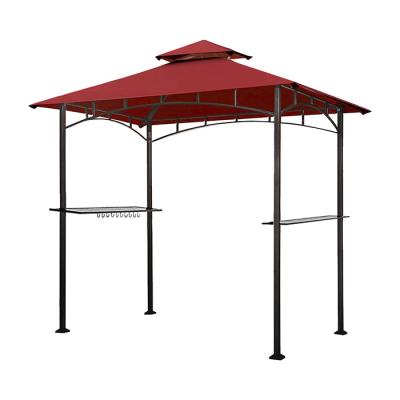 China Waterproof UV-Resistance Grill Gazebo 8 x 3 x 1.5 Tiered Outdoor Double Tiered Pergola Waterproof Outdoor Gazebo Tent Gazebo Canopy 5 BBQ Gazebo for sale