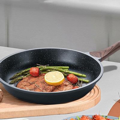 China Minimalist Nonstick Frying Pan Healthy Stone Cookware Nonstick Omelet Pan Skillet Swiss Granite Coating, PFOA Free for sale