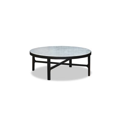 China Best Selling High Quality Coffee Table Minimalist Round Marble Top Coffee Table for sale