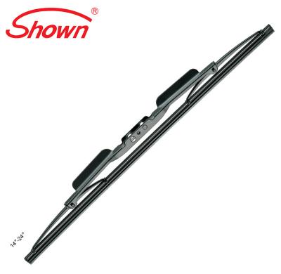 China Universal Spolier Metal Frame With Dual Spoilers Wiper Blade for sale