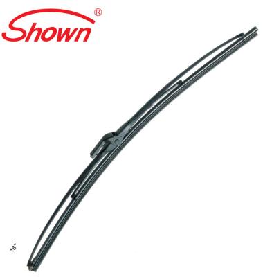 China Curve Blade With Best Plastic Supporting Wiper For Bus Truck Bayonet Type Arm 9.5mm Wide 3.6mm Thick for sale