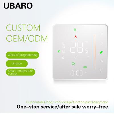 China App Remote Control Smart Thermostat Electrical  Temperature Control Device 16A for sale