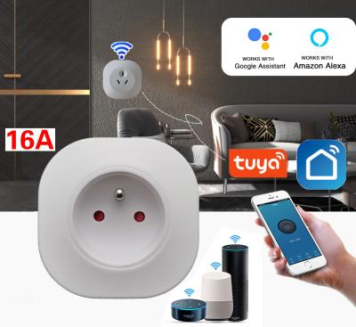 Cina 16A 20A Smart Light Socket Voice Activated Wireless Electric Socket Protezione da sovraccarico in vendita