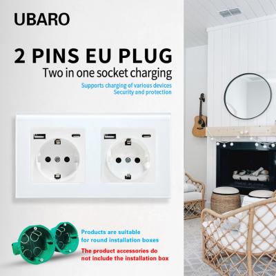 China 110V - 240V 3500W Floor Mounted Usb C Plug Socket White Electrical Outlet Types for sale