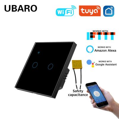 China Waterproof Shell Wifi Control LED Smart Switch 5-400W/Gang UL94V0 Fireproof Material With Tuya Smart/Smart Life App for sale