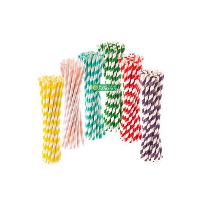 China Disposable paper straw for hot drink, paper straw wrap, pink and gold paper straw for sale