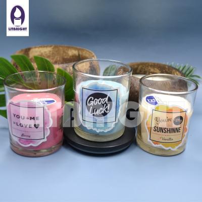 China Professional Birthdays Candle Factory Glass Jar Candles Scented Candles for sale