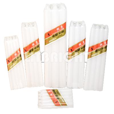 China Home Decoration 100% Paraffin Wax Long Burning Time Household Candles for sale