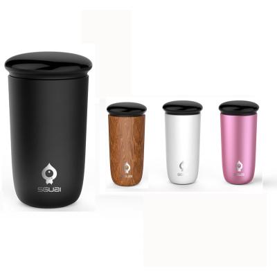 China Temperature Display SS Vacuum Cups U1 Smart Coffee Mug Cooling Water Bottle for sale