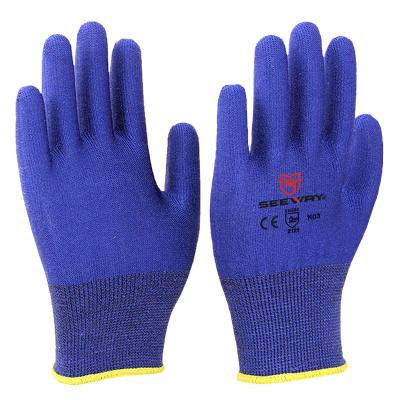 China Seeway Warm Acrylic Knitted General Work Gloves With Inner Napping For Cold Weather Workers for sale