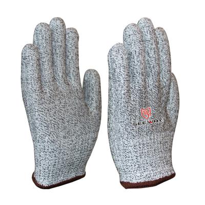 China Heavy Duty Cut Cut Level 5 Polyethylene Gloves for sale