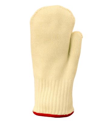 China Seeway Wholesale Thick Anti-Heat Cotton Knit Double Layers Oven Coating Gloves and Mittens Insulators for Kitchen Use for sale