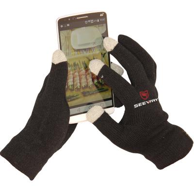 China Breathable Customized Women / Men Full Screen Cell Phones Touch Gloves for sale