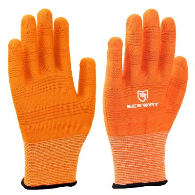 China Seeway 13 Gauge Breathable Comfort Knitting Flex Roping Gloves Ambidextrous for sale