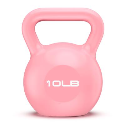 China Gym Home Fitness New Arrival Colorful Vinyl Kettlebell For Home Use for sale