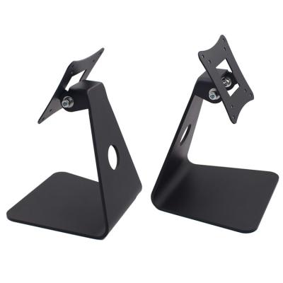 Cina Desktop TV Monitor Stand Height Adjustable 5mm Cold Rolled Steel Plate in vendita