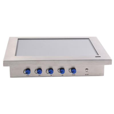 China Fanless 1.5mm Rahmen-Edelstahl-Platte PC wasserdichtes IP65 zu verkaufen