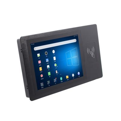 China UHF RFID Tablet Panel Pc 350nits Capacitive Android 8.0 Waterproof Antenna for sale