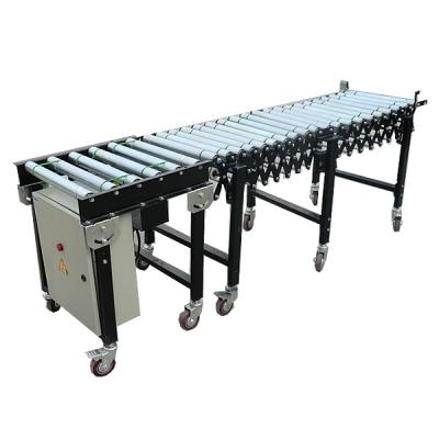 China Delivery Of Finished Goods In Logistics Mechanical Roller Conveyor / Roller Conveyor For Hardware Accessories for sale