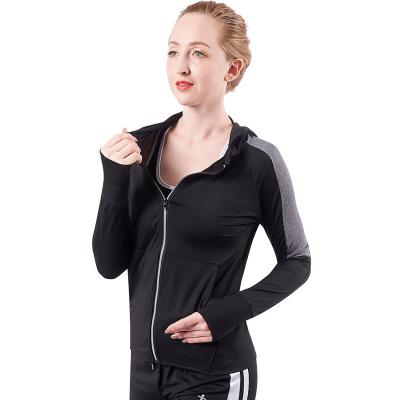 China 2022 Wholesale Breathable LuLu Women Slim Fit Yoga Jacket Zipper Long Sleeve Gym Training Yoga Outdoor Sports Coat for sale